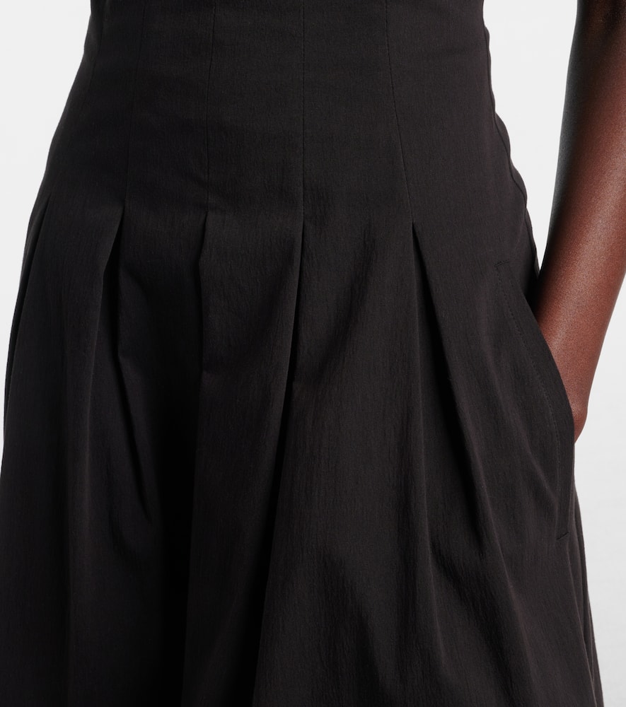 Shelby cotton-blend midi dress