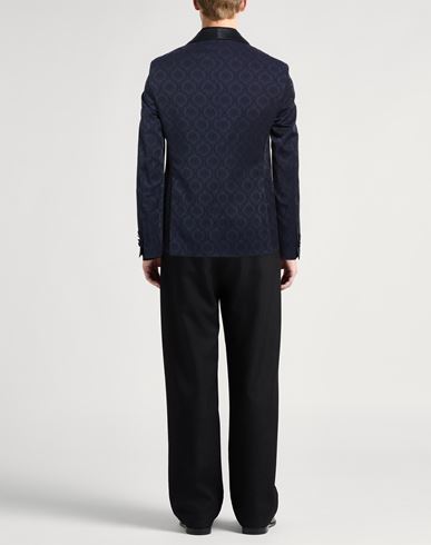 Man Blazer Midnight blue Size 40 Viscose, Polyester