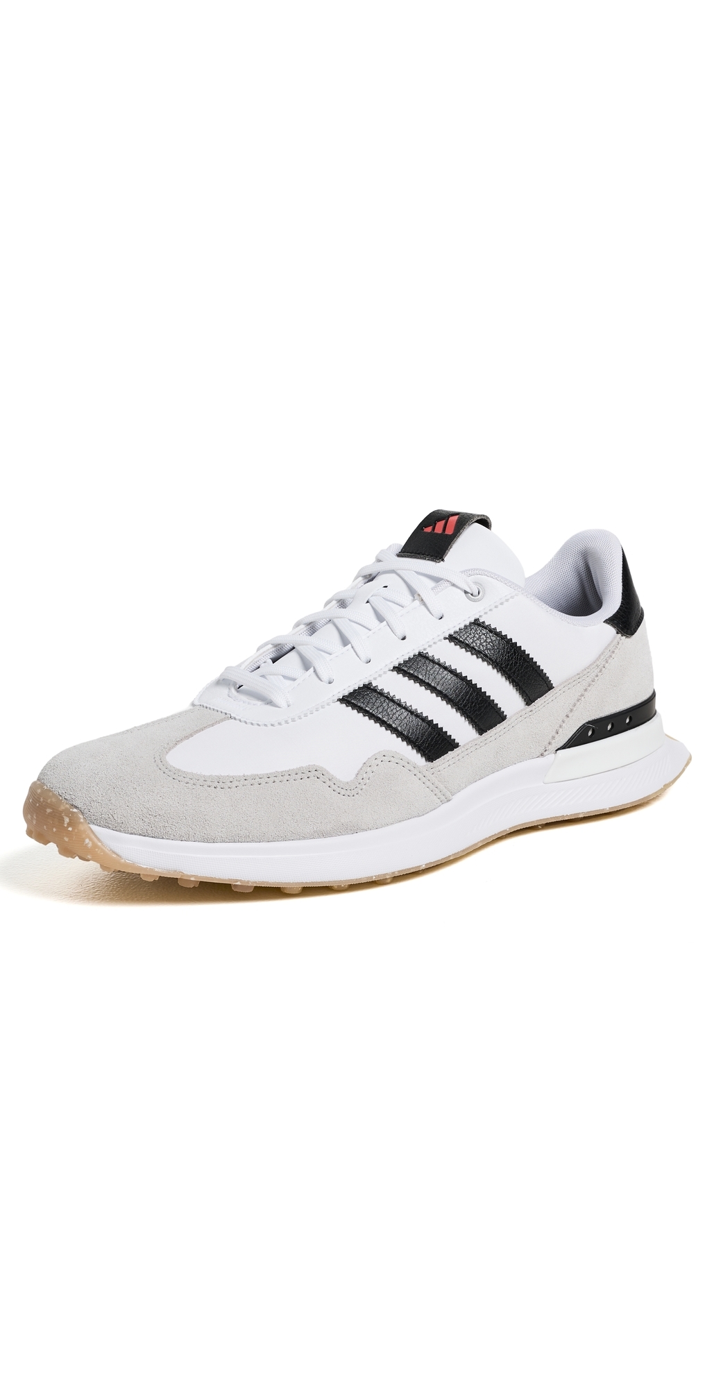 S2G 26 Textile Spikeless Golf Shoes Ftwr White/Core Black/Grey Two