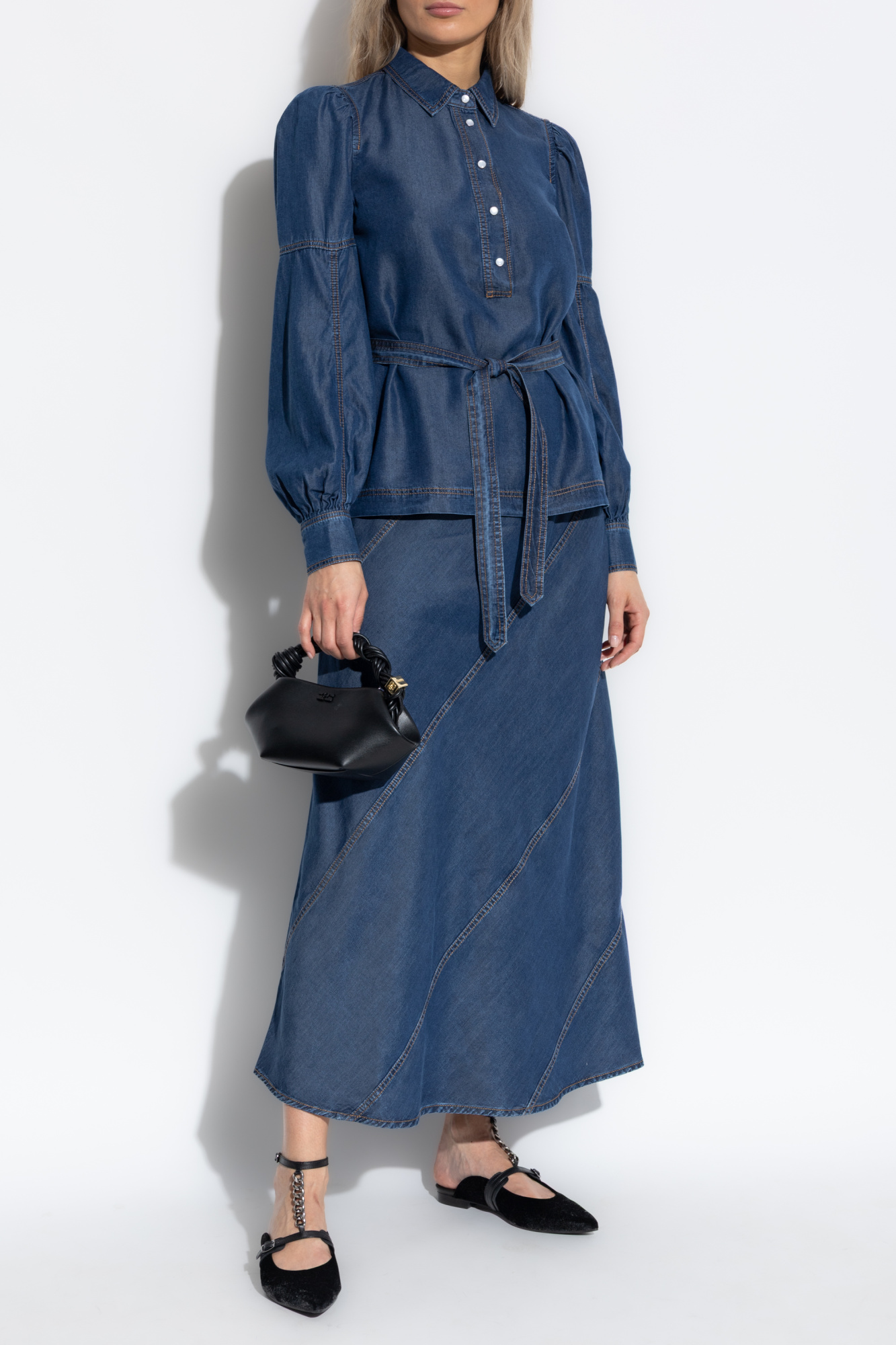 Munthe Skirt `Parson`, Women's, Navy Blue