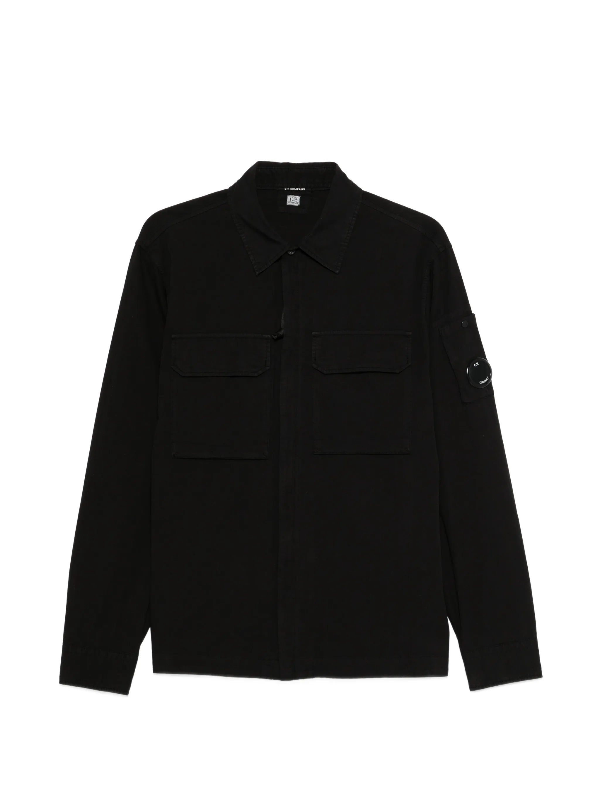 C. p. Company Essential Zip Lens Overshirt - Mini Fit