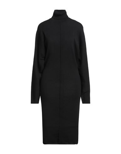 Woman Midi dress Black Size S Cashmere