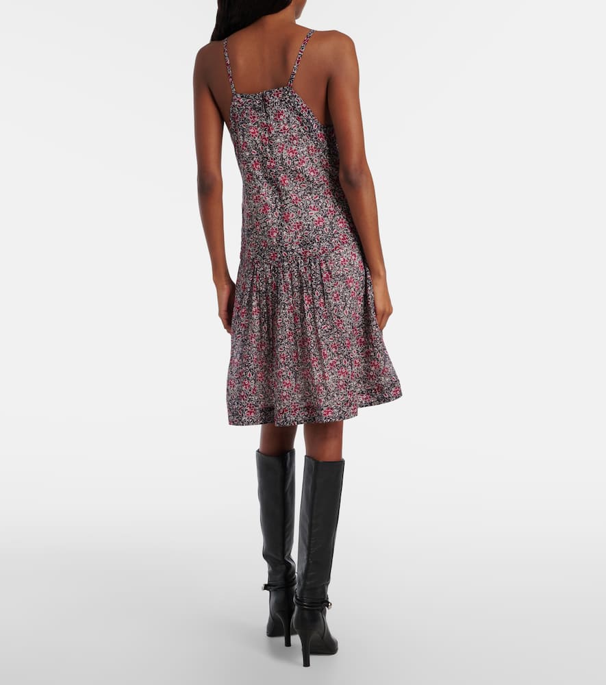 Danielle floral cotton voile minidress