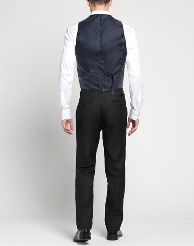 Man Tailored Vest Midnight blue Size 42 Polyester