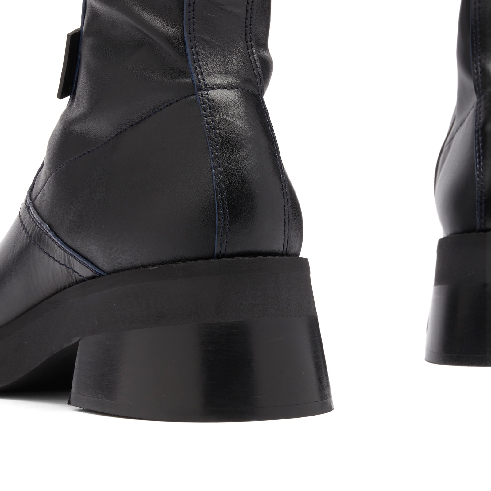 Women's Oliana Ankle Boots in Black Blue