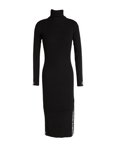 Woman Midi dress Black Size 2 Viscose, Polyamide