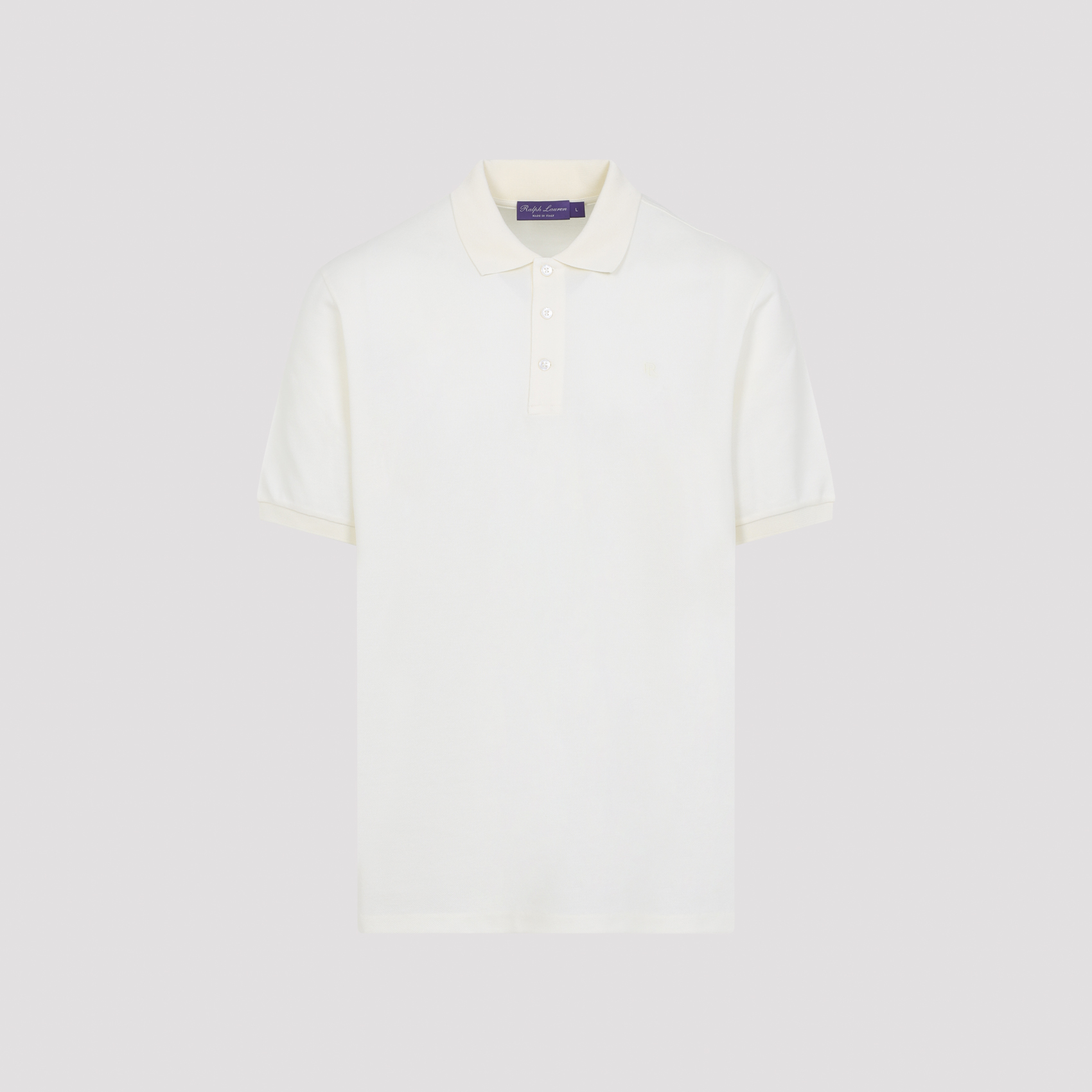 Cotton Polo White - Men