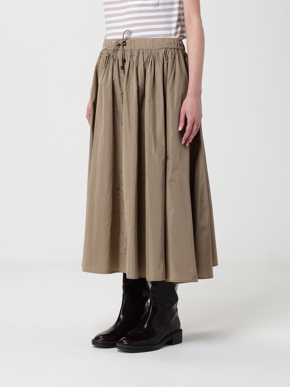 Skirt Woman color Kaki