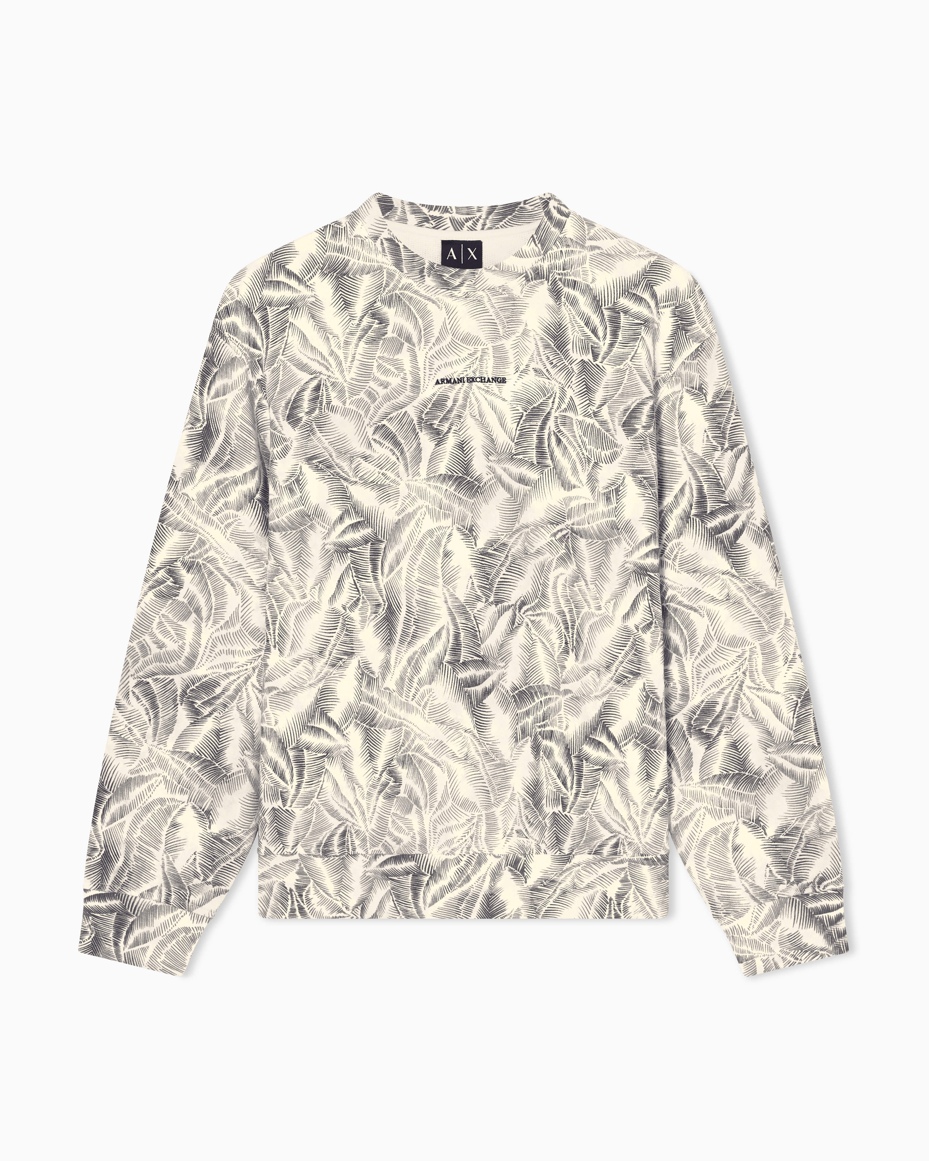 French Terry Hoodless Sweatshirt