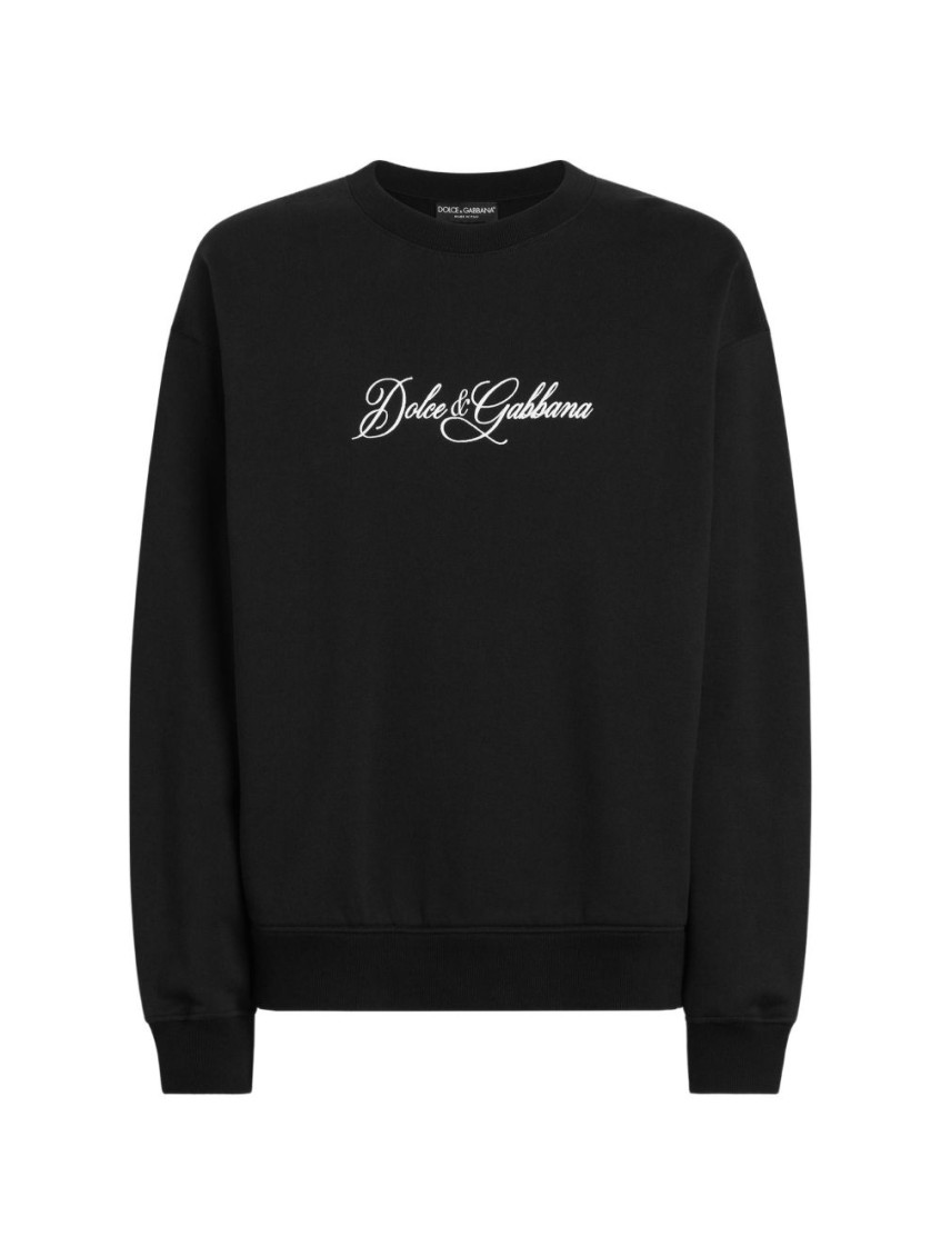 Black Crew Neck Sweatshirt