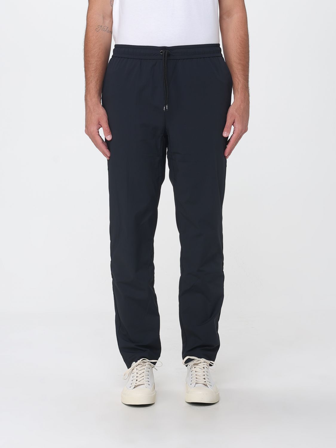 Pants Men color Blue