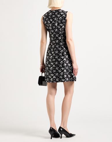 Woman Mini dress Black Size 4 Silk
