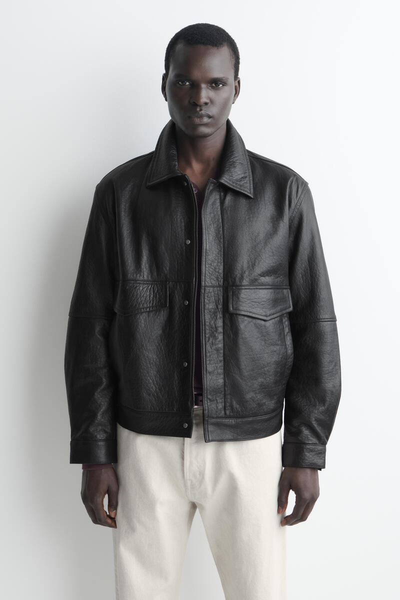 Leather Flight Jacket