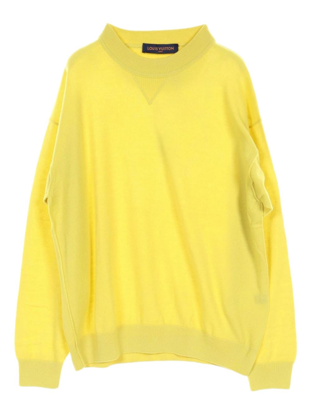 2020s logo-patch jumper - Yellow