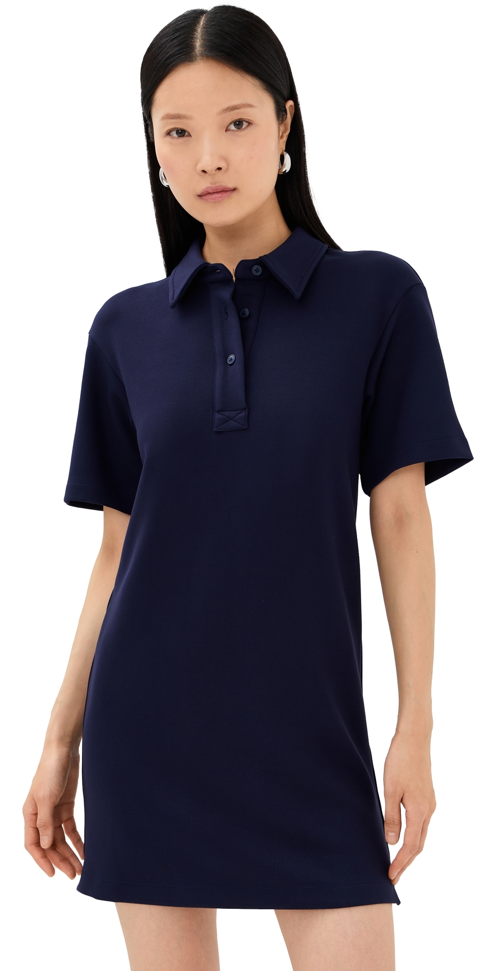 Solene Polo Dress Navy