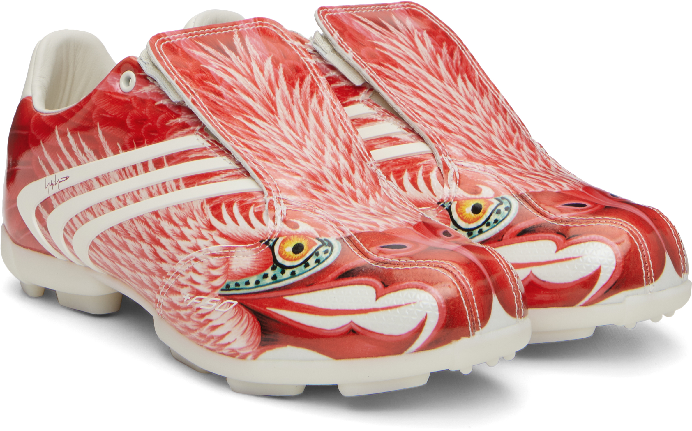 Red F50 Beast Sneakers