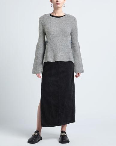 Woman Sweater Grey Size 4 Polyamide, Mohair wool, Wool