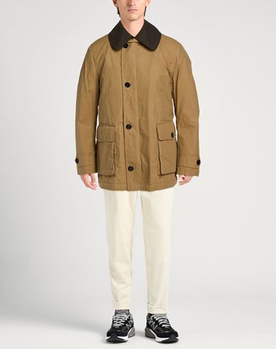 Man Jacket Khaki Size 40 Cotton