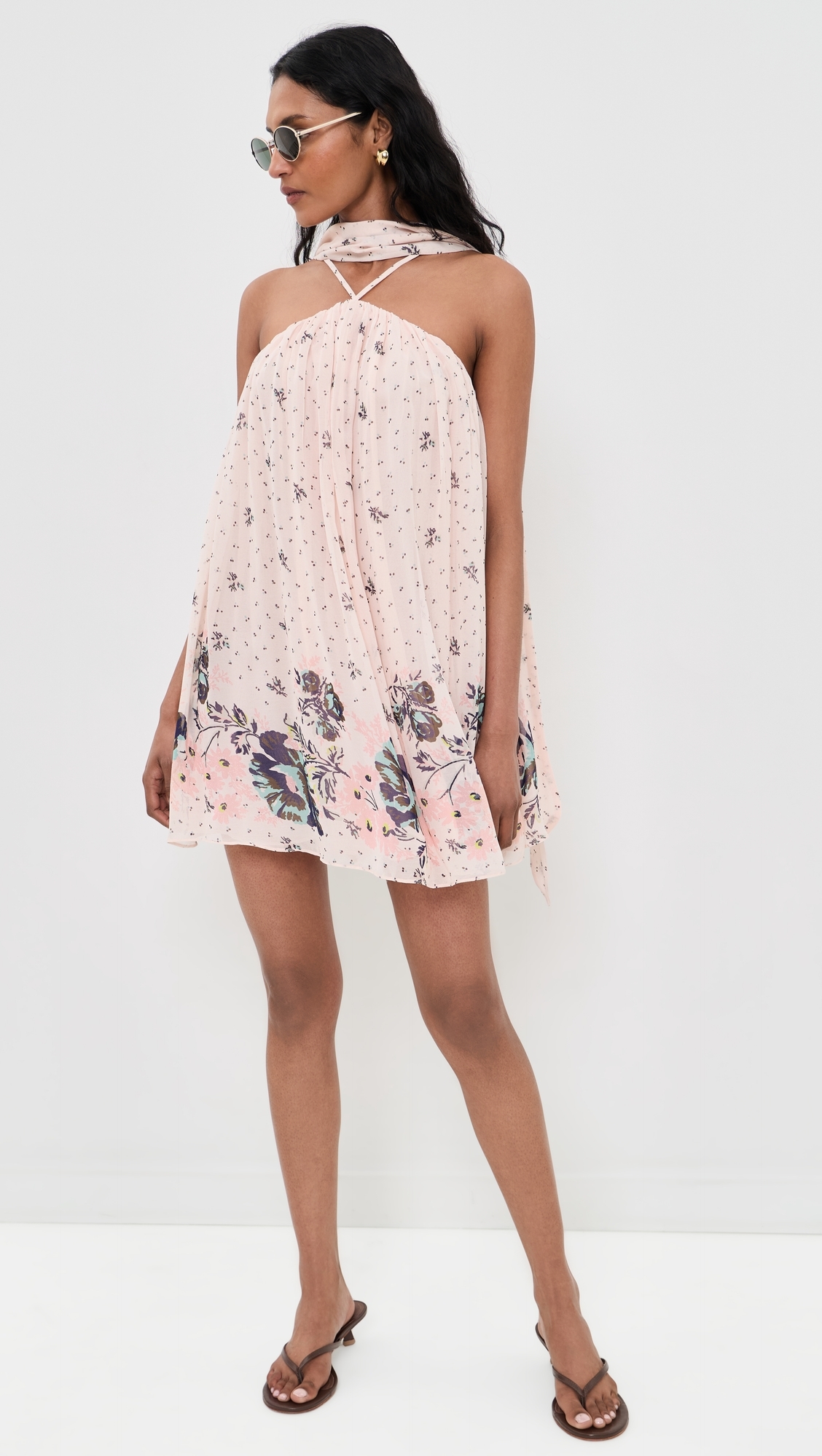 Jillian Mini Dress Liora Print