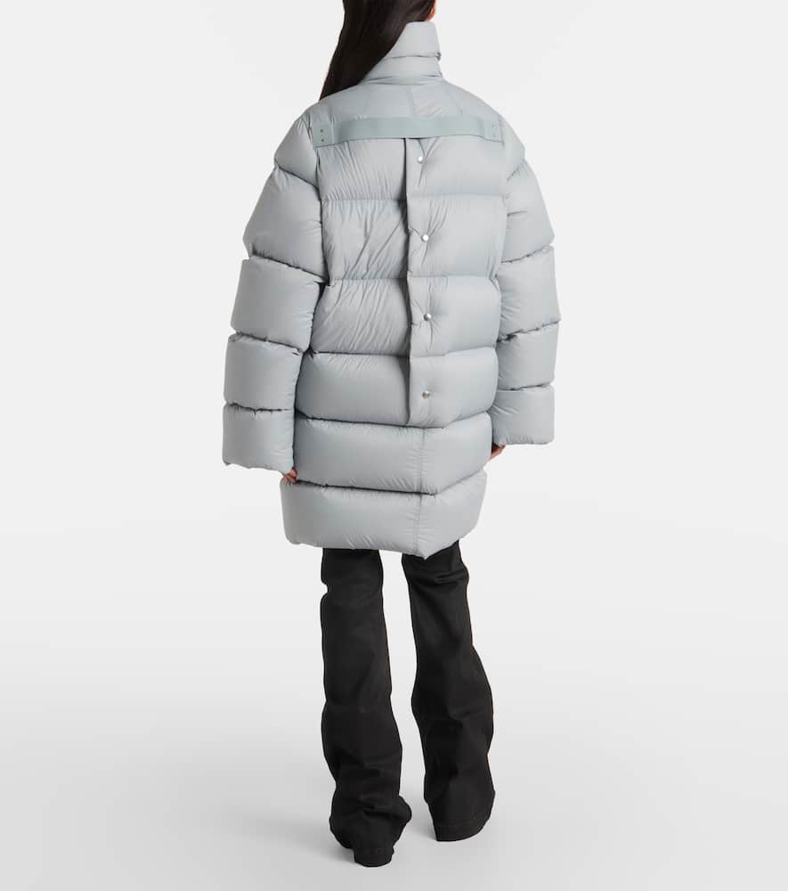 Turtle oversized down jacket