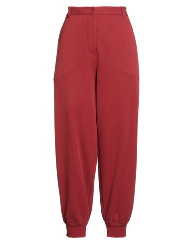 Woman Pants Brick Size XXL Cotton, Elastane