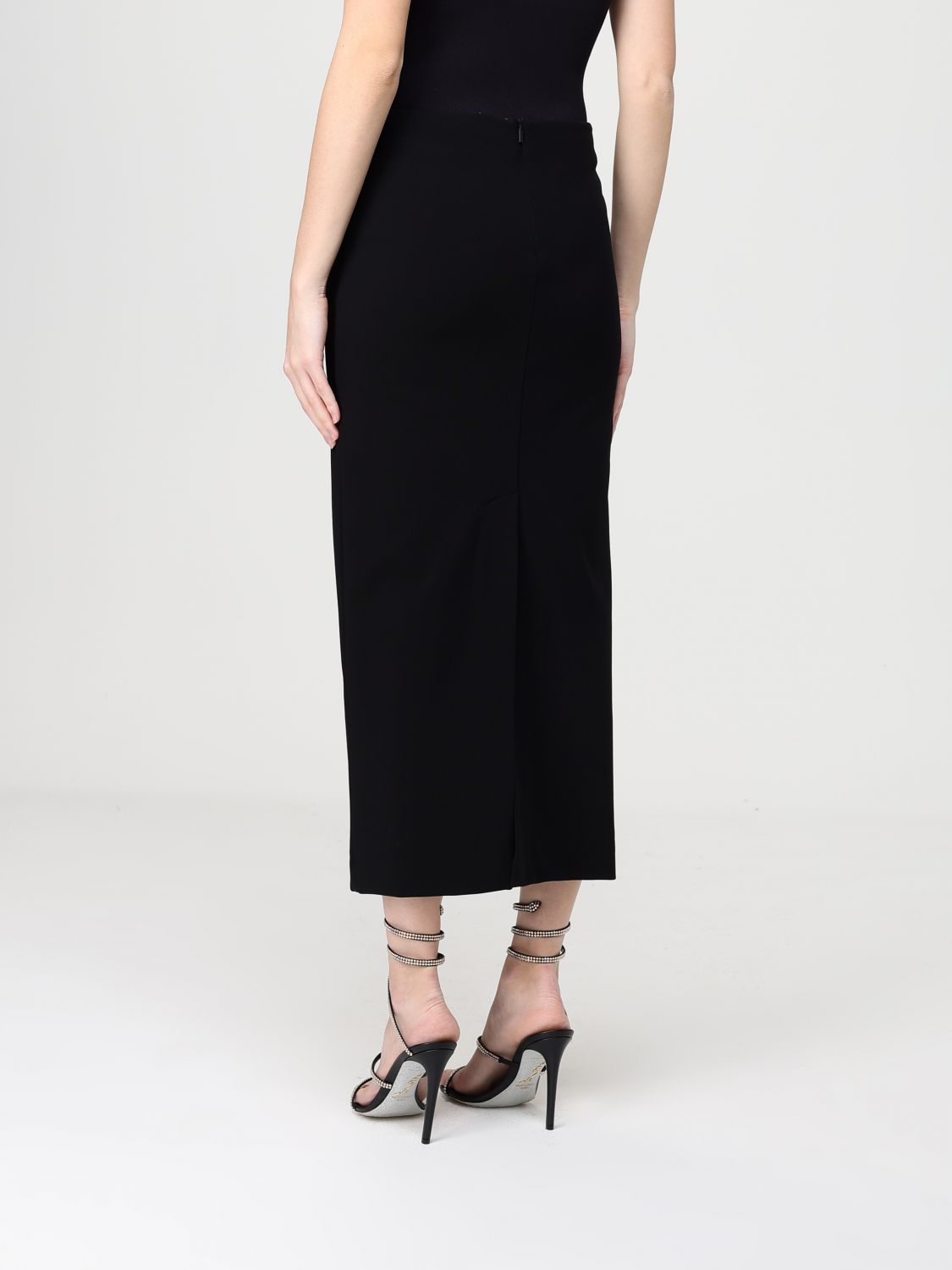 Skirt Woman color Black