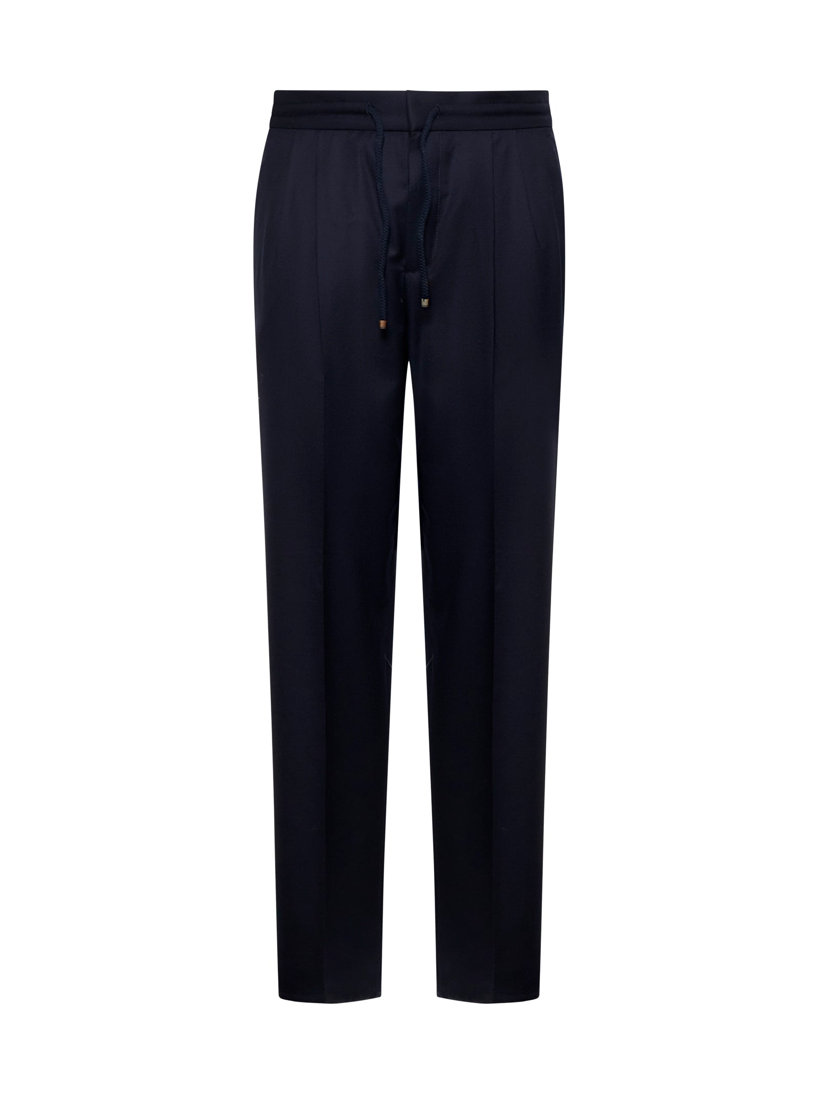 100% Cashmere Trousers — Navy