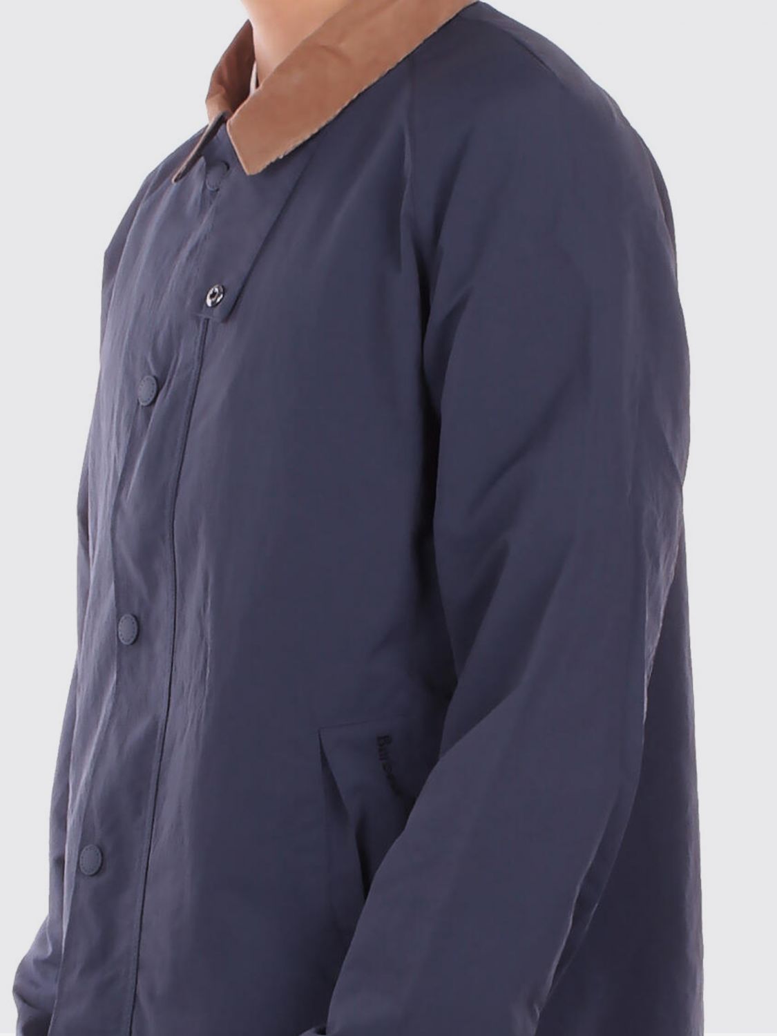 Coat Men color Blue
