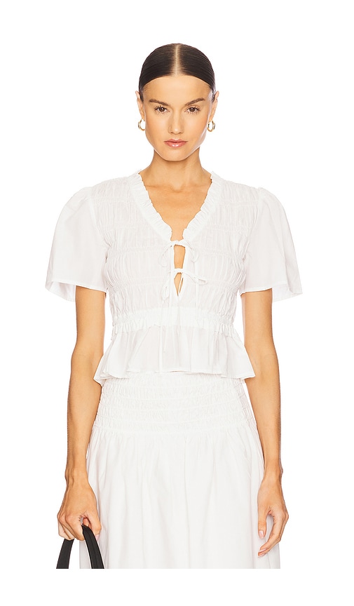 Rails Portia Top in White.  XS. Also in L, M