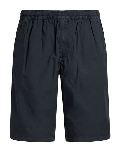 Man Shorts & Bermuda Shorts Navy Size 32 Cotton