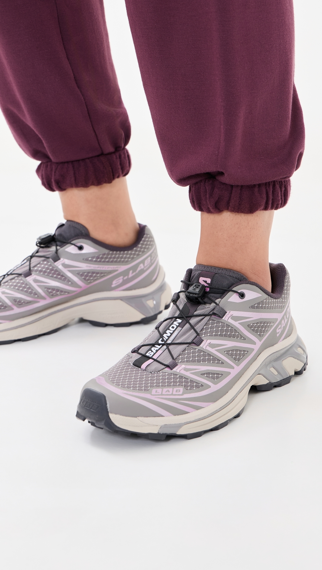 XT-6 Steel Streets Sneakers Cloudburst/Dawn Pink/Nine Iron