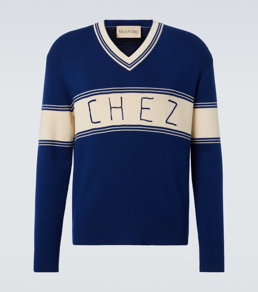 Chez wool and cotton sweater