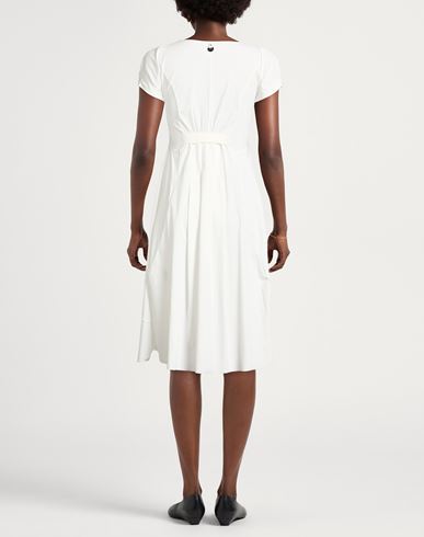 Woman Midi dress White Size 10 Nylon, Elastane