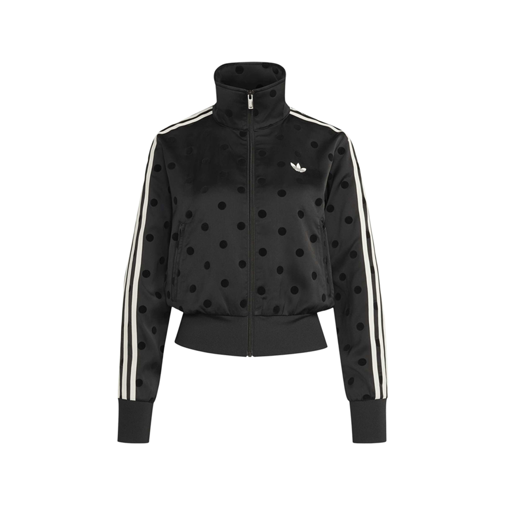 SATIN POLKA DOTS Track Top