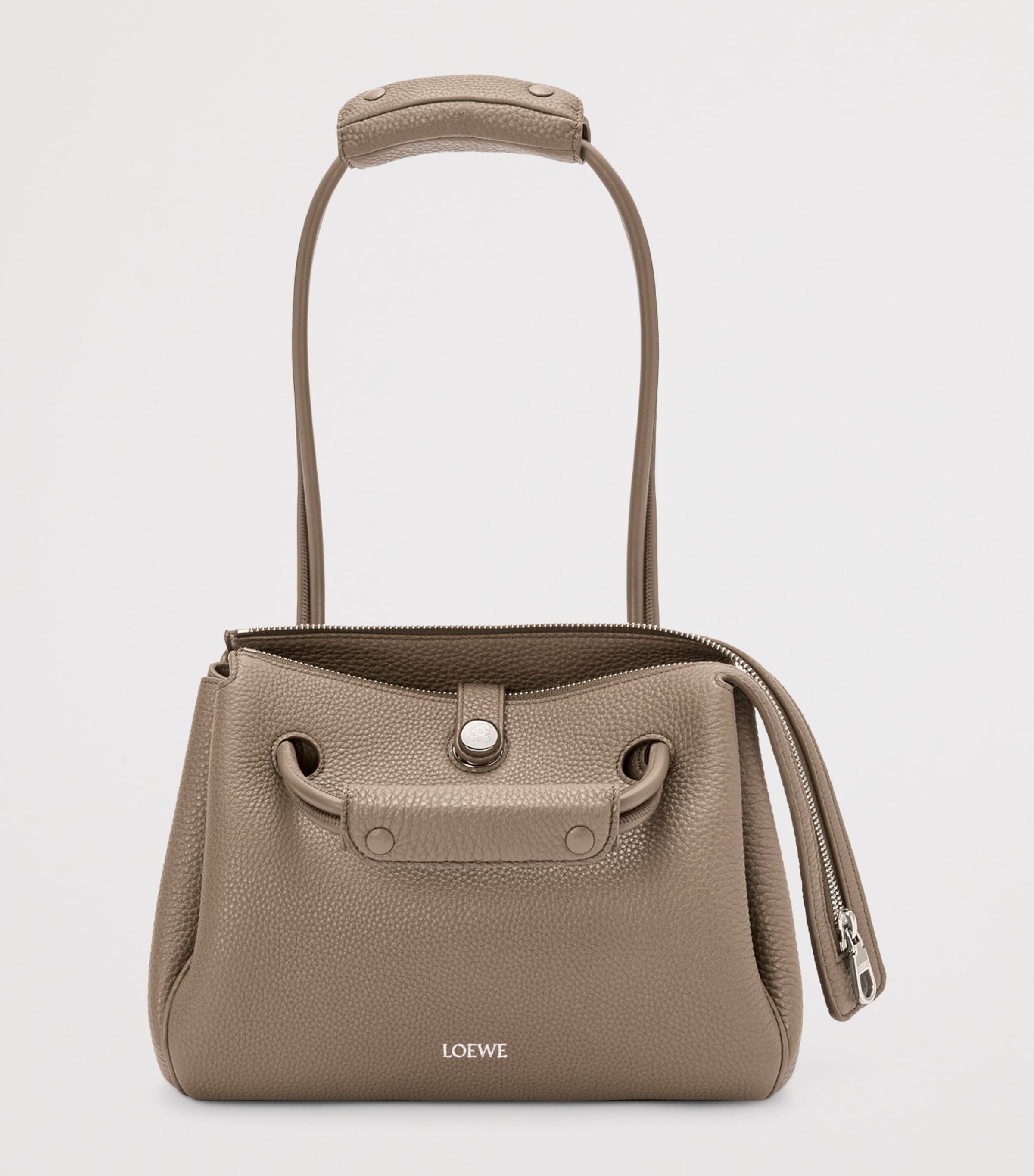 Small Grained Leather Madrid Shoulder Bag