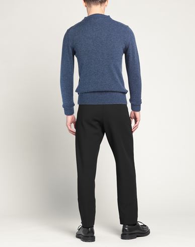 Man Sweater Slate blue Size L Wool, Viscose, Polyamide, Cashmere