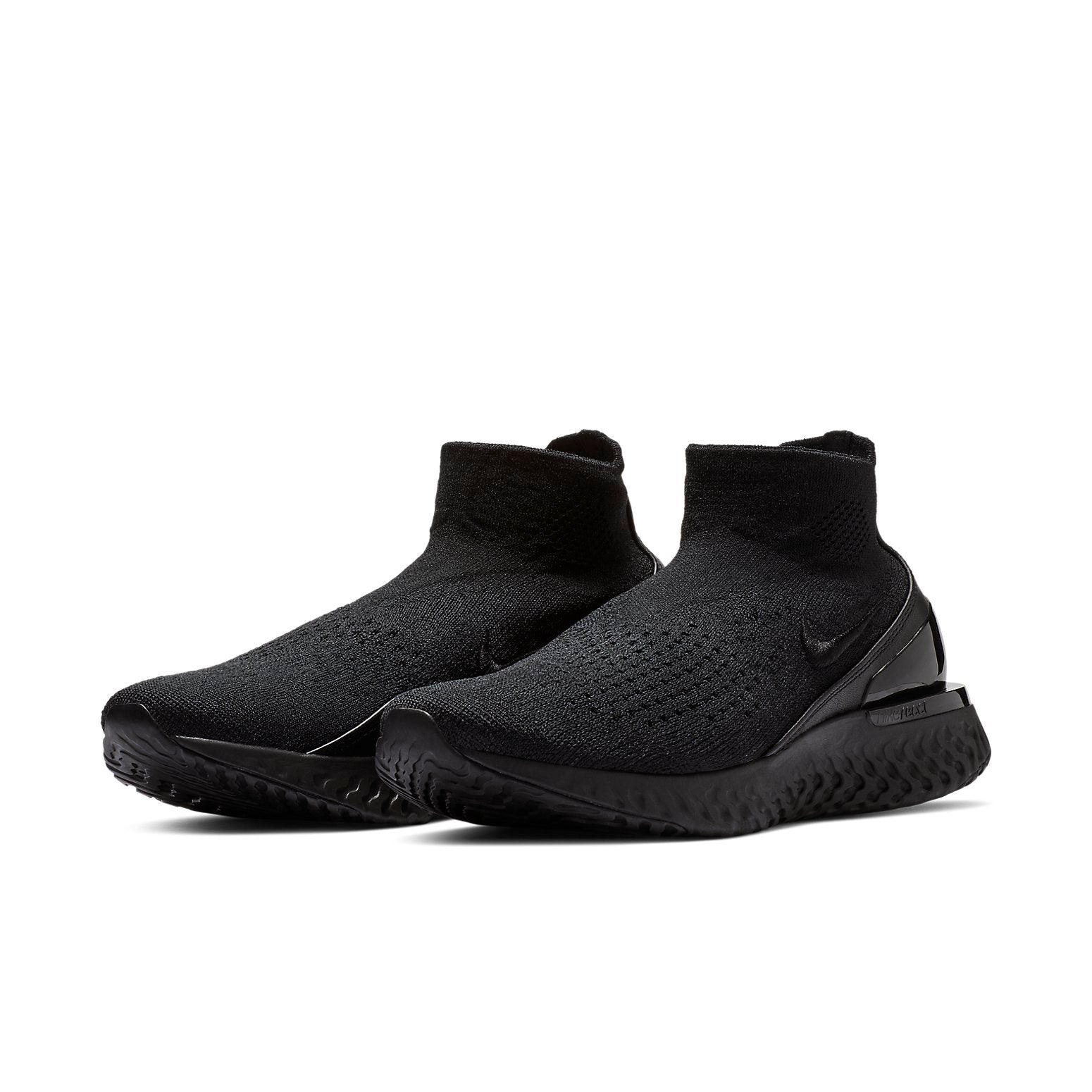 (WMNS) Rise React Flyknit 'Black'