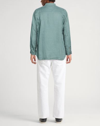 Man Shirt Sage green Size 3XL Linen