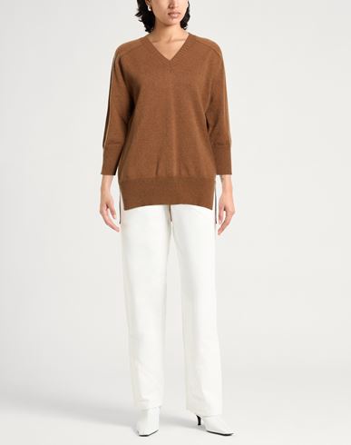 Collezione N_01 Woman Sweater Brown Size S Cashmere