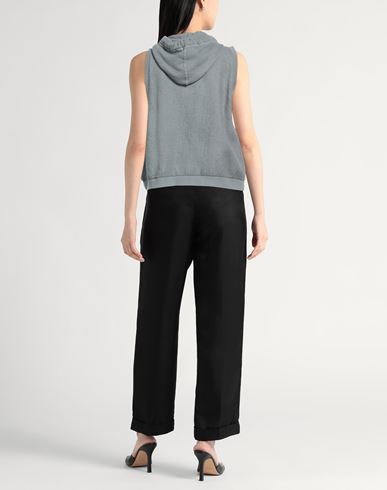 Woman Sweatshirt Grey Size M Cotton