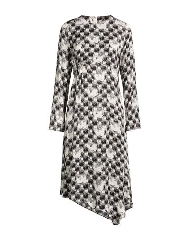 Woman Midi dress Off white Size 2 Viscose