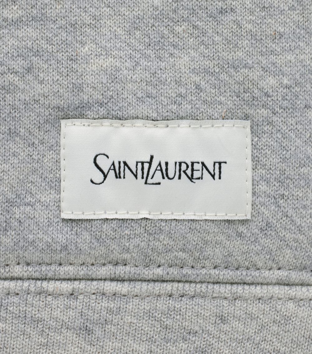 Cotton High-Neck Sweatshirt