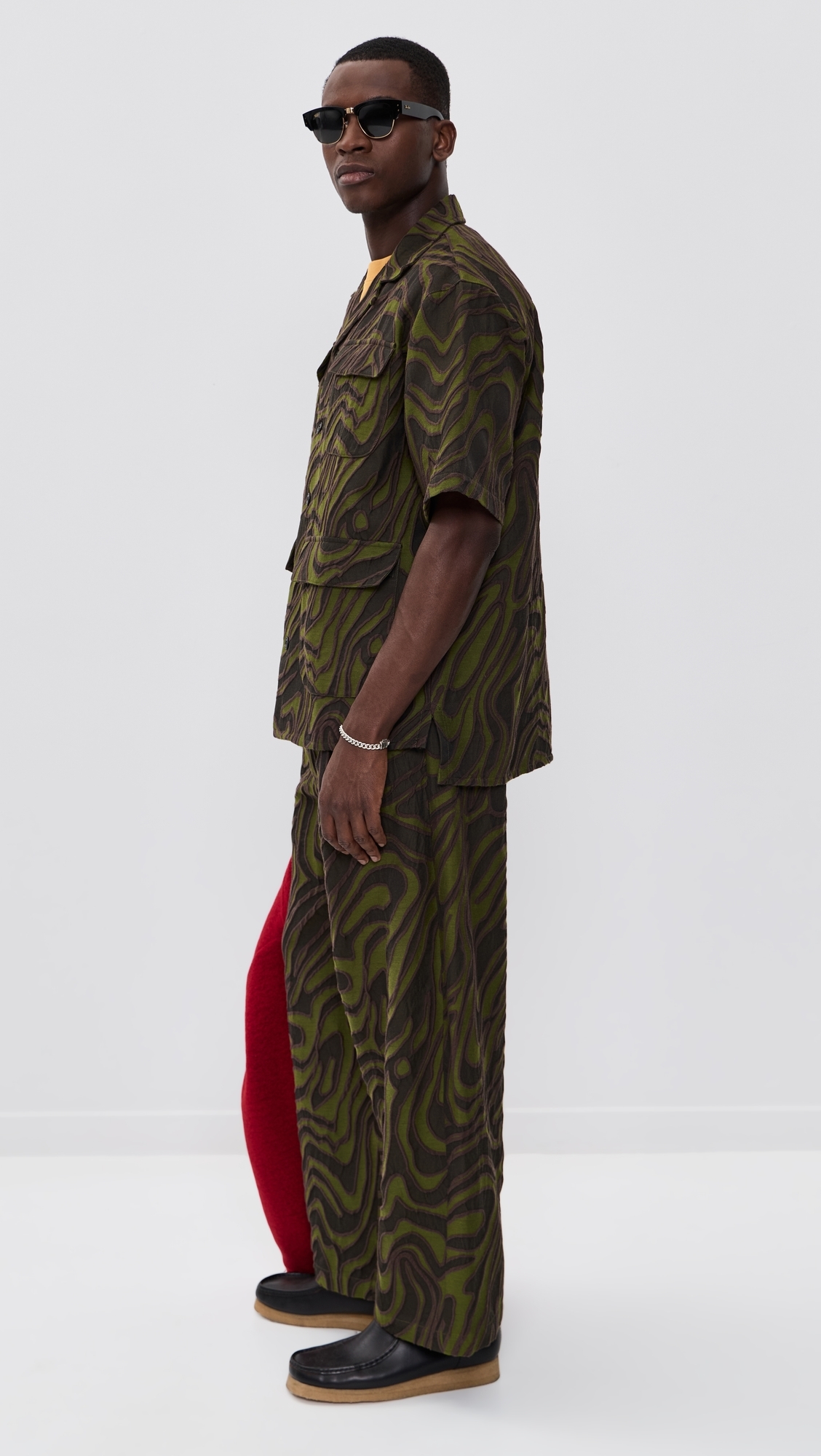 Aloha Shirt Camo Jacquard