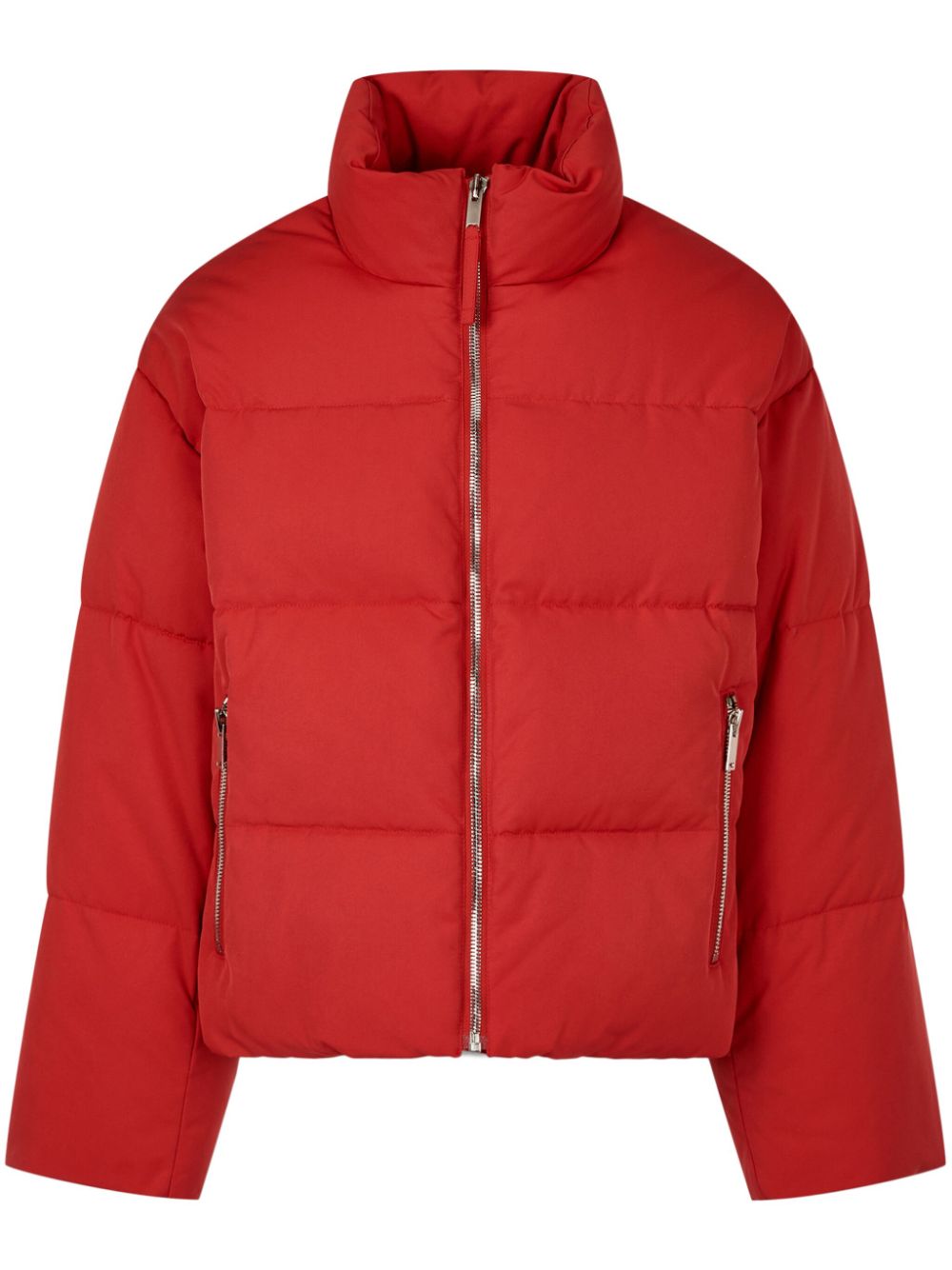 Quilted puffer jacket - Black