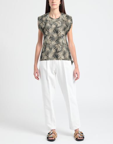Woman T-shirt Dark green