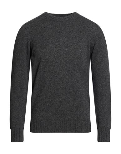 Man Sweater Charcoal Size L Virgin Wool, Cashmere
