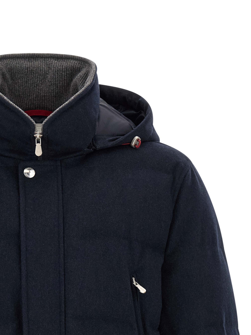 Wool Hooded Jacket