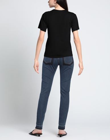 Woman Jeans Blue Size 6 Cotton, Elastane
