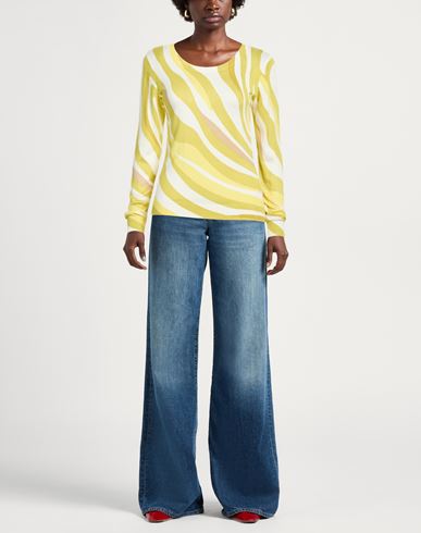 Woman Sweater Lime green Size L Viscose, Polyamide