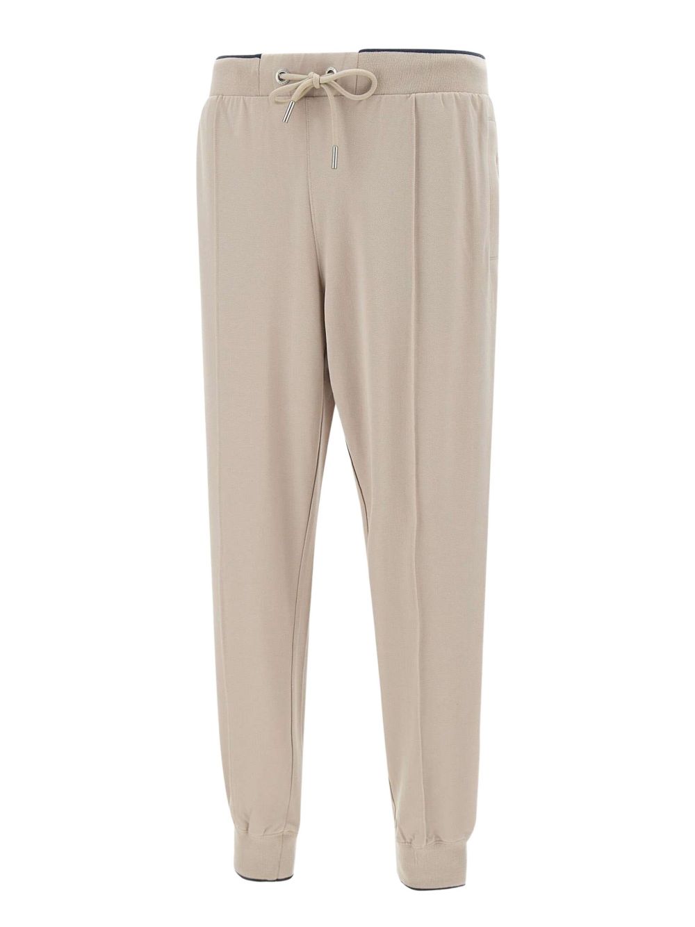 Drawstring tapered trousers - Neutrals